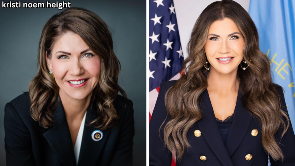 Kristi Noem Height: Everything to Know About Her Physical Appearance, Career, and Public Image Kristi Noem Height