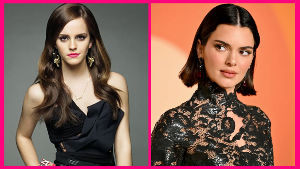 Kendall Jenner and Emma Watson: A Look at Two Very Different Paths to Global Fame kendall jenner and emma watson